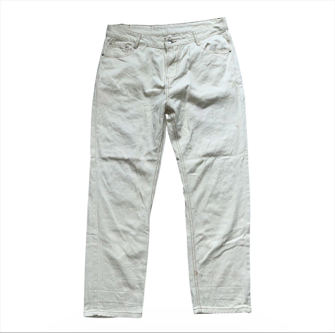 Evisu denim pants Imbriod (Category: Baby Monitors) located in Lapu Lapu. Submitted by jhonrener41426 (Listing ID 1460113657, Image 3). Description: Size 34 Thigh-11 Length-38 Leg opening-7.5 Excellent condition Color rate 9.7/10 Off pero solid pang psg Issue none .