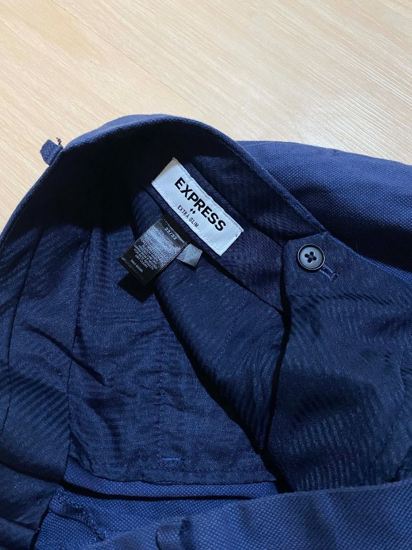 Express Slim Navy Pants (Category: Trousers) located in Cadiz. Submitted by davidspothead (Listing ID 1460281456, Image 2). Description: Nakasulat na po ang mga details sa picture. Please check. Nakasulat na po ang mga details sa picture. Please check. Nakasulat na po ang mga details sa picture. Please check. .