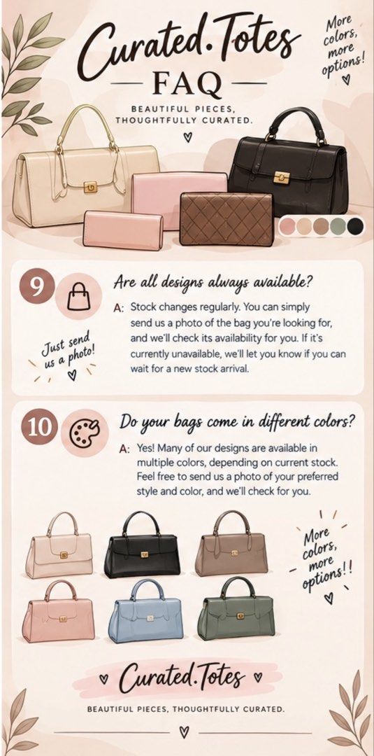 FAQs (Category: Announcements) located in Manila. Submitted by curated.totes (Listing ID 1460166962, Image 3). Description: .