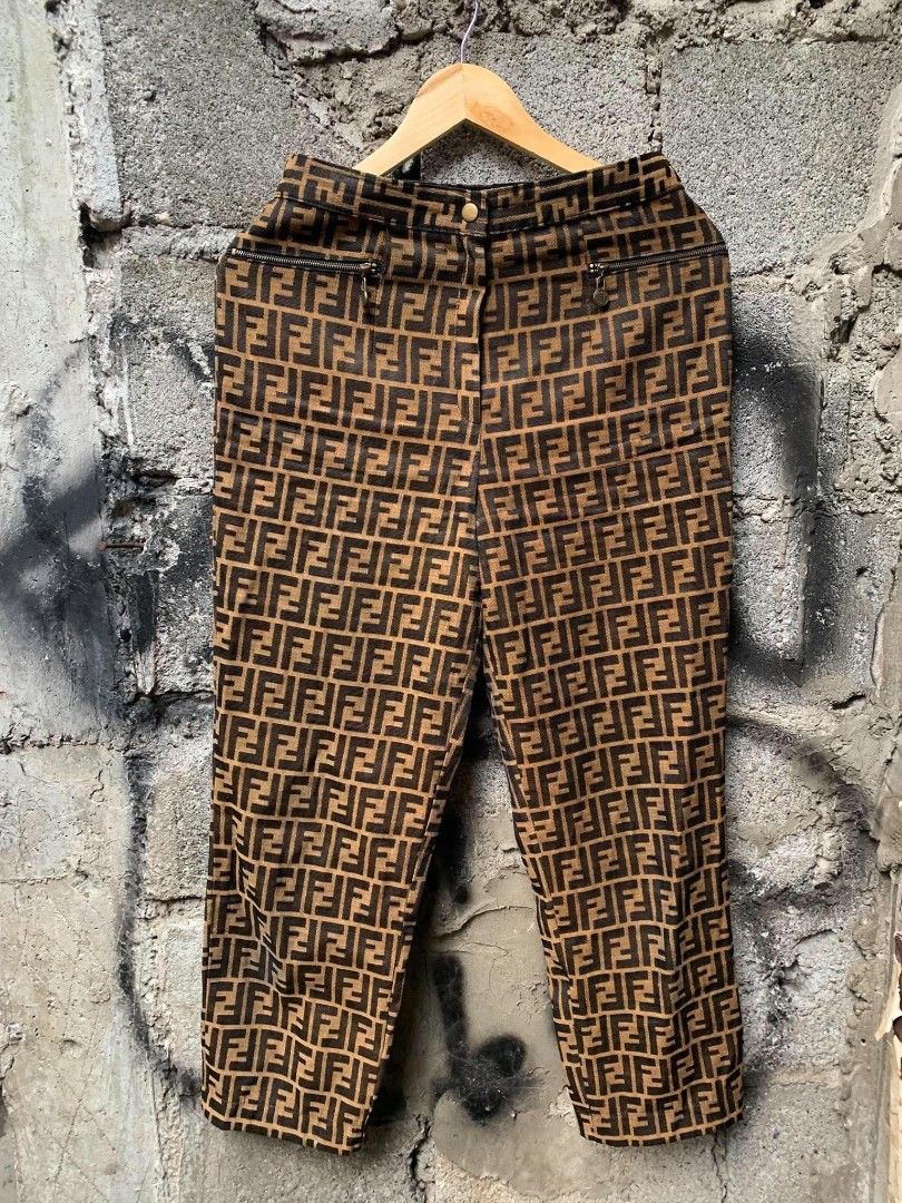 Fendi monogram trouser (Category: Other Bottoms) located in Davao. Submitted by terrencefinds (Listing ID 1460226115, Image 1). Description: No issue at all maay kunting tas2 but still in excellent ppadin Size 28-29x36.