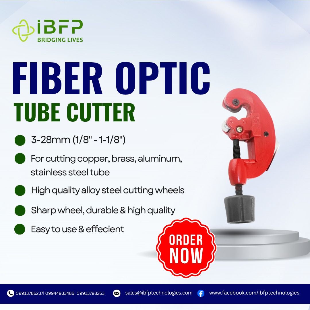 Fiber Optic Tube Cutter (Category: Office & Business Technology) located in Caloocan City. Submitted by ibfptechnologies_08 (Listing ID 1460171116, Image 1). Description: For cutting copper. brass, aluminum, stainless steel tube. Cutting wheels is made by high quality alloy steel Sharp wheel, durable & high quality Easy to use & improve work efficiency.
