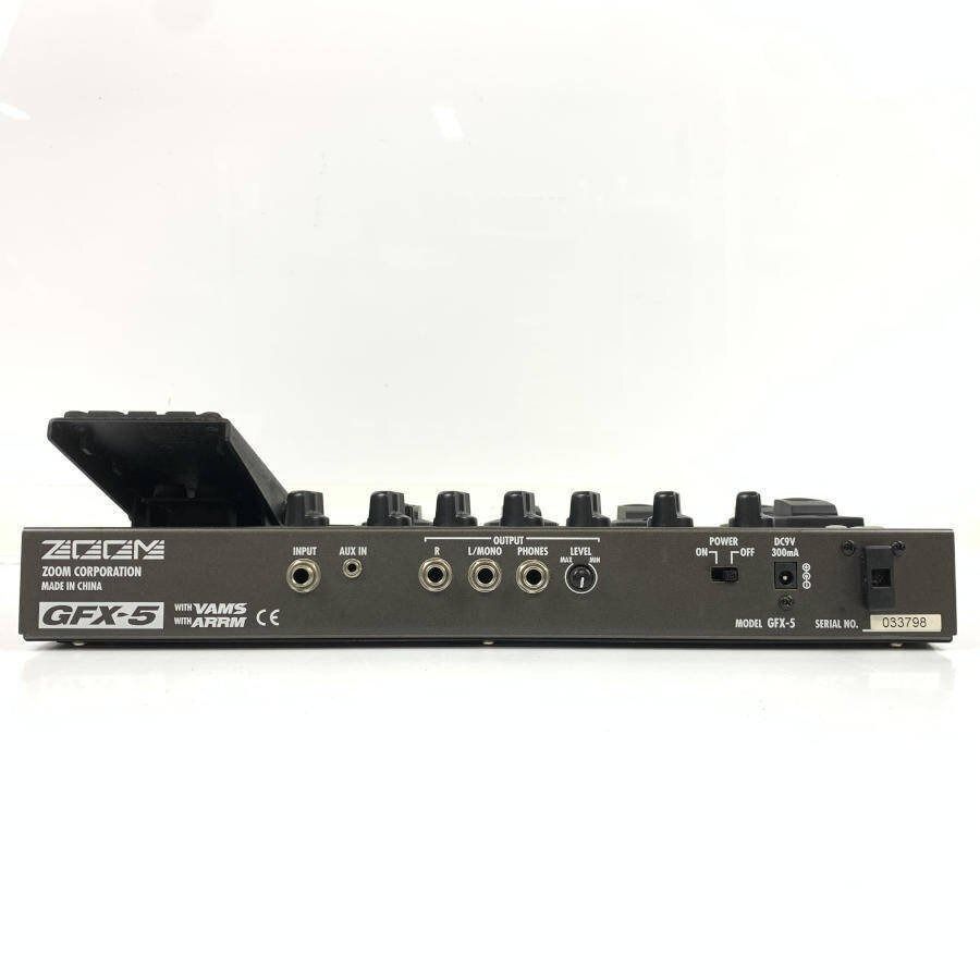 For Sale Zoom GFX-5 vintage multi-effects processor (Category: Musical Instruments) located in Makati City. Submitted by ravengabby (Listing ID 1460301264, Image 3). Description: The ZOOM GFX-5 Multi-Effects Pedalboard is an extensive, powerful pedalboard featuring 15 authentic amp models, 15 classic effects including an all-new ENERGIZE effect, a drum machine based on ZOOM's famous RhythmTrak drum machines, and six seconds of sampling memory in 