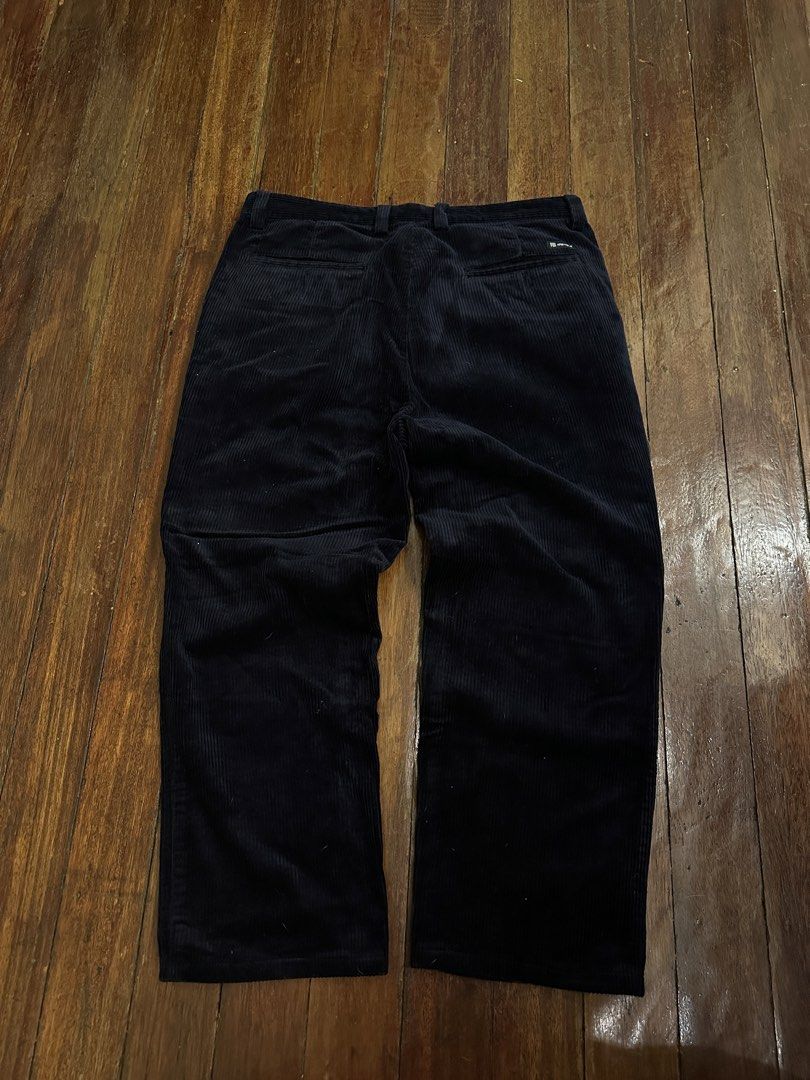 Frenble Black Corduroy Pants (Category: Other Bottoms) located in Pateros City. Submitted by sonderw (Listing ID 1460261352, Image 1). Description: Brand: Frenble Corduroy Pants Waistline: 34 Length: 34.5 Leg opening: 8.5.