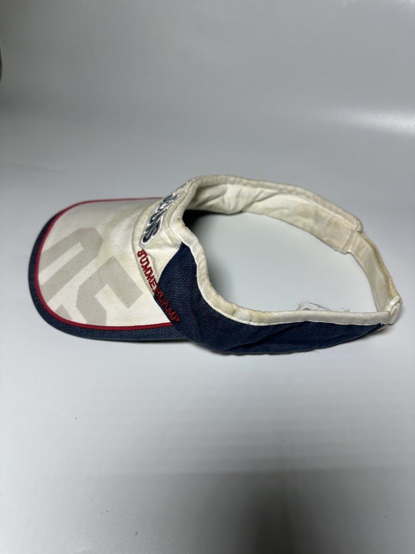Fubu Jeans y2k Visor Hat (Category: Caps & Hats) located in Bacolod City. Submitted by 2k.archives (Listing ID 1460256485, Image 2). Description: Excellent Condition Issue Removable Stain Needs Wash Authentic y2k Vibes.