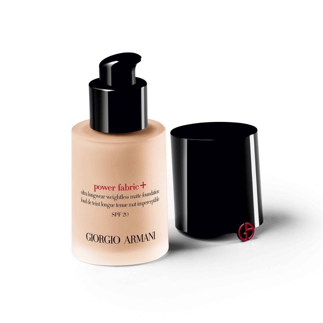 Full Size Armani Power Fabric Foundation + SPF 20 (Category: Makeup) located in Manila. Submitted by carlydeclutz22 (Listing ID 1460259831, Image 3). Description: Armani Power Fabric Foundation + SPF 20 - Like new, swatched once only & not my shade - Shade: 3 - Bought for 4,000 - Save 2,500!.