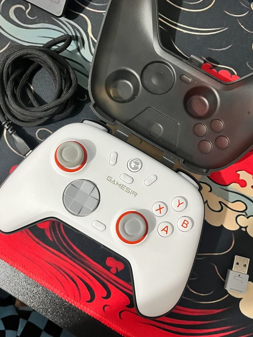 Gamesir Nova Lite 2 Wireless Game Controller (White) (Category: Controllers) located in Polangui. Submitted by gab_thrifts (Listing ID 1460256702, Image 2). Description: - Gamesir Nova Lite 2 - USB-C charging port for convenient power - Wireless USB dongle for easy connectivity - Can connect with ios, android, pc, laptop, consoles - Brand new condition, only 2 months old.