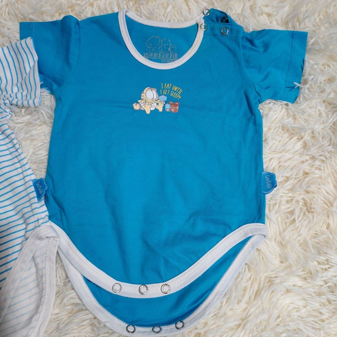 Garfield bodysuit (Category: Babies & Kids Fashion) located in Bacoor. Submitted by sayd17 (Listing ID 1460268295, Image 3). Description: .