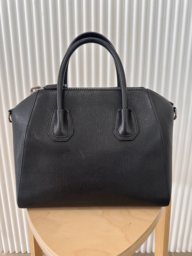 Givenchy Antigona Small for 28k birthday month sale!! (Category: Luxury Bags & Wallets) located in Quezon City. Submitted by nancdmd (Listing ID 1460207783, Image 2). Description: Givenchy Antigona Small for sale With long strap L 11 in, H9 in, D 6.5 in Giving lady boss vibes 😍 Bag is available in my shop at Panay Ave, QC.