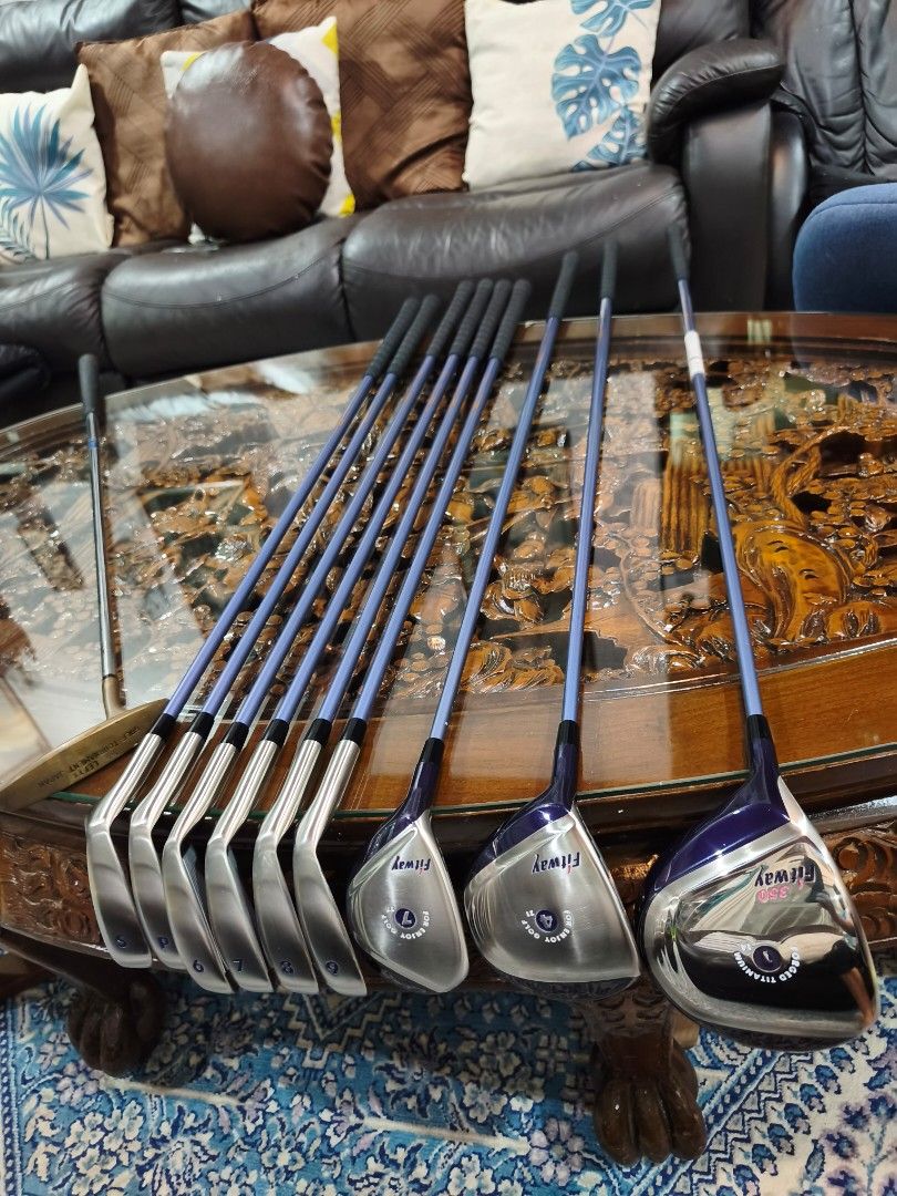 Golf Lefty Ladies Set (Category: Other Sports Equipment and Supplies) located in Paranaque City. Submitted by manilagolfmarket (Listing ID 1460144949, Image 2). Description: For Sale Lefty Ladies Set. °Fitway L flex graphite shaft clubs for left handed bag included for only 20.8k in good condition. Pick up Bf Paranaque free shipping within MM..