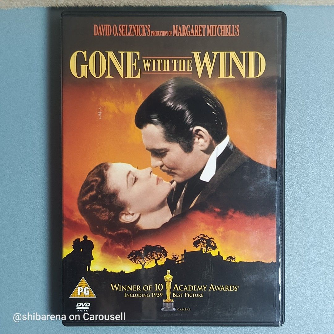 Gone With The Wind DVD - Region 2 PAL (Category: CDs & DVDs) located in Cebu City. Submitted by shibarena (Listing ID 1460216152, Image 1). Description: - Gone With The Wind DVD - Region 2 PAL (Pre-owned) - Award-winning: 10 Academy Awards, including Best Picture (1939) - Features: Interactive menus and scene access - Languages: English, French, Italian, Dutch, Arabic, Spanish, German - Subtitles: English, French, Dutch, Italian, Arabic, Spanish,