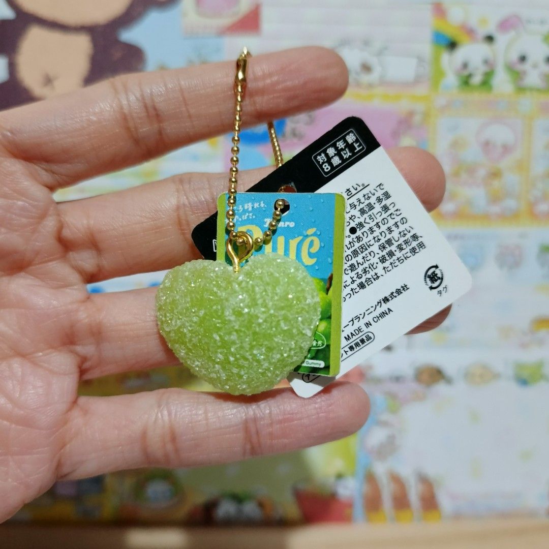 Green Apple Candy Keychain (Category: Other Stationery & Craft) located in San Pablo. Submitted by oreospicks (Listing ID 1460149297, Image 1). Description: This item has no noticeable flaws but no markings. Dm for more info ☺️.
