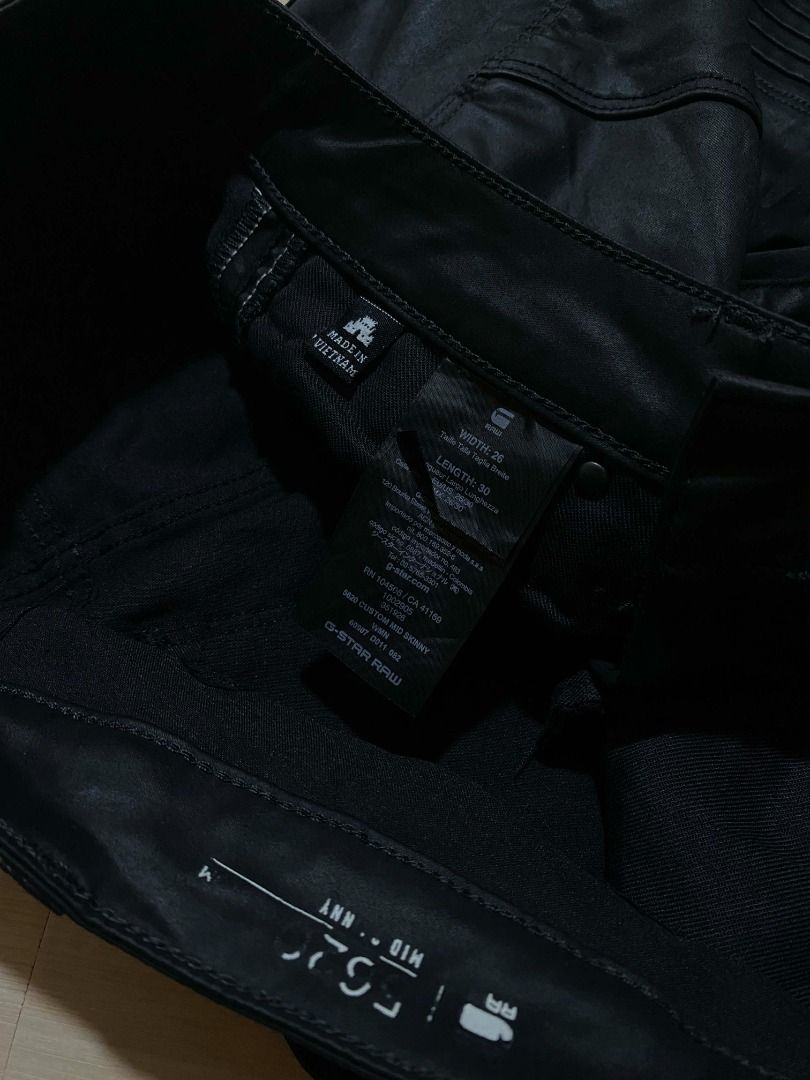 G-Star RAW Biker Black Pants (Category: Jeans) located in Cadiz. Submitted by davidspothead (Listing ID 1460281758, Image 3). Description: Nakasulat na po ang mga details sa picture. Please check. Nakasulat na po ang mga details sa picture. Please check. Nakasulat na po ang mga details sa picture. Please check. .