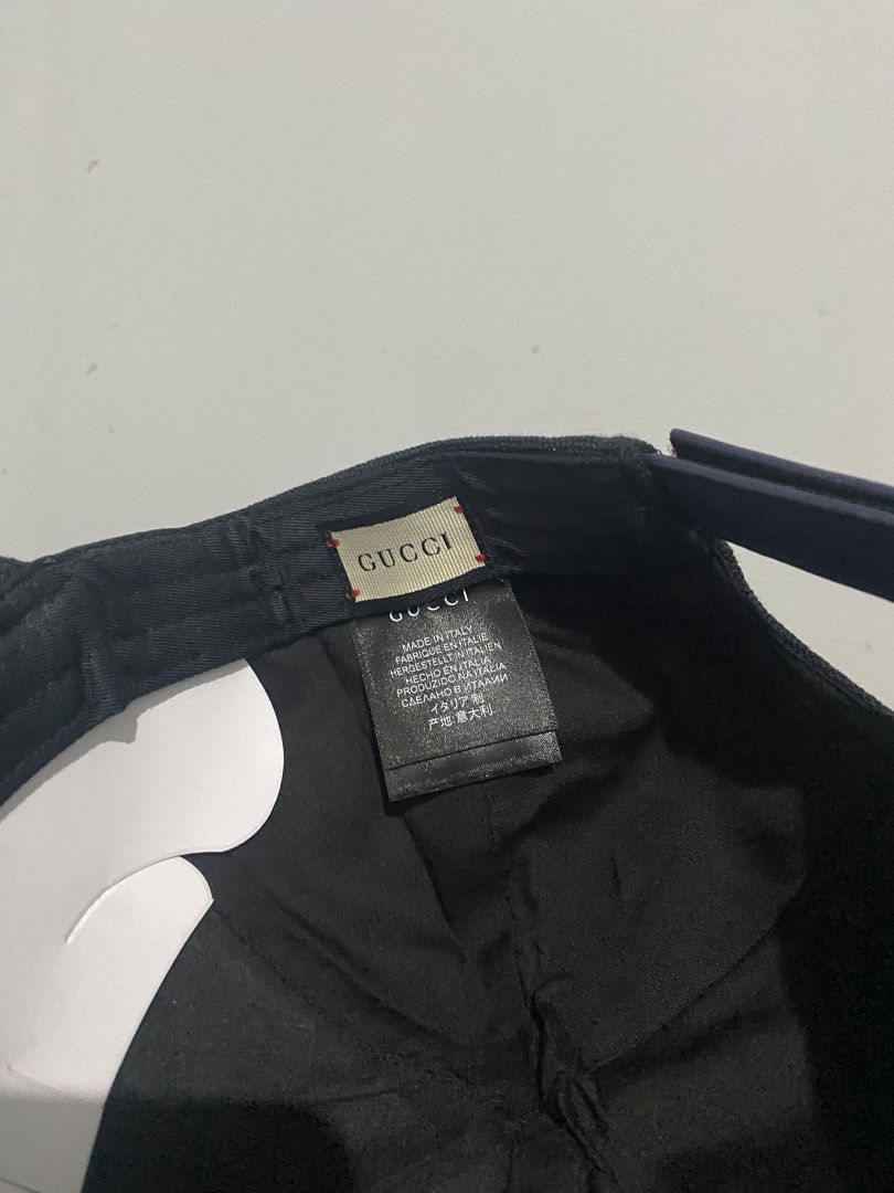 Gucci (Category: Caps & Hats) located in Manila. Submitted by dundonnn (Listing ID 1460243347, Image 3). Description: ✅ AVAILABLE ✅ 🧢 GUCCI MADE IN ITALY 💰 ₱850 ▪️ Adult size / Fit most head 🛒 DM ME.