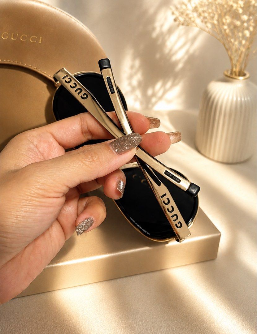 Gucci Eyeware (Category: Sunglasses & Eyewear) located in Cavite. Submitted by theluxurybyaalheebotique (Listing ID 1460279095, Image 2). Description: 🎌🎌2nd STREET Nagoya JAPAN🎌🎌 100% Authentic ‼️Sign of usage: see actual picture 👀Look closely to the image and make sure you are confirmed with the issue before minning. No return & No Refund Policy. Let’s not waste our TIME HERE. 🎞️All item shoot in uncleaned condition. Some dirt or dust will