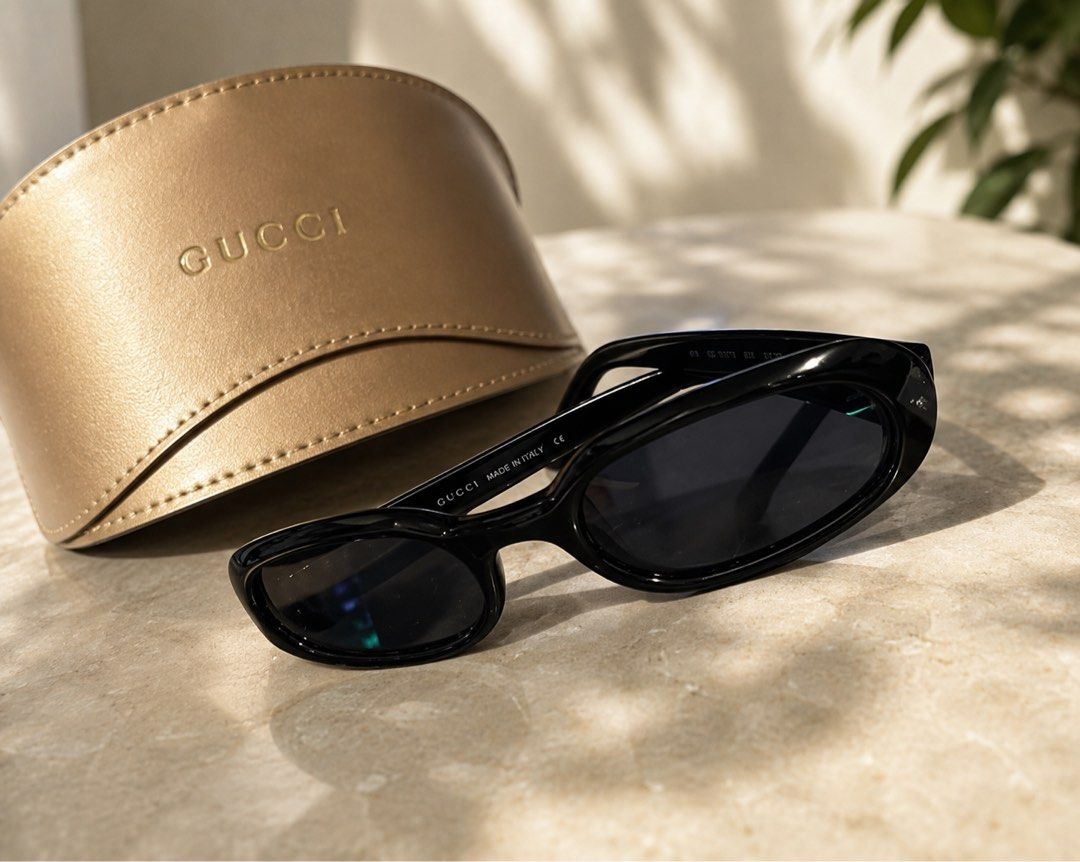 Gucci sunglasses (Category: Sunglasses & Eyewear) located in Cavite. Submitted by theluxurybyaalheebotique (Listing ID 1460278579, Image 3). Description: 🎌🎌2nd STREET Nagoya JAPAN🎌🎌 100% Authentic ‼️Sign of usage: see actual picture 👀Look closely to the image and make sure you are confirmed with the issue before minning. No return & No Refund Policy. Let’s not waste our TIME HERE. 🎞️All item shoot in uncleaned condition. Some dirt or dust w