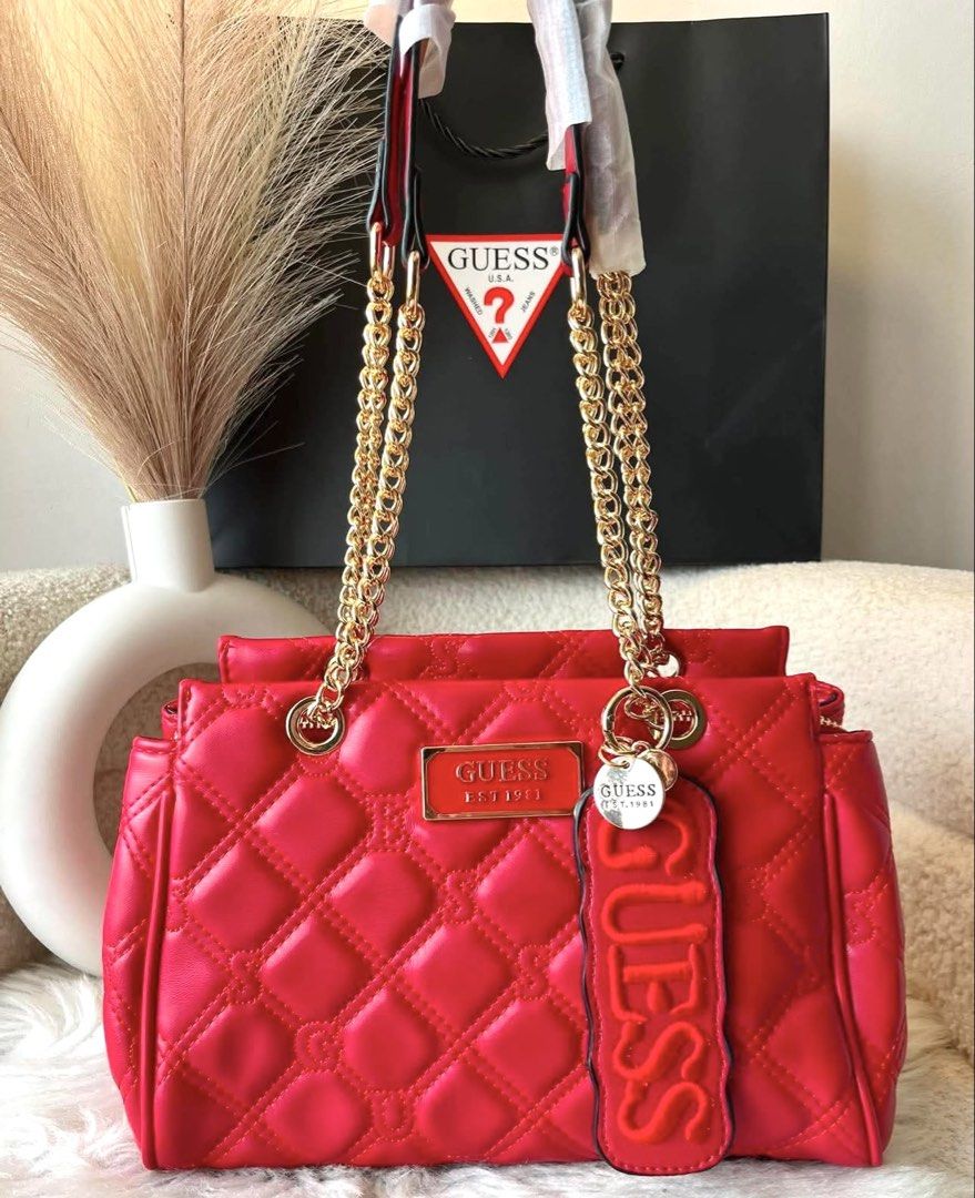 Guess LOLLI GIRLFRIEND SATCHEL (Category: Cross-body Bags) located in Bulacan. Submitted by mykakarizza (Listing ID 1460200821, Image 2). Description: NAGBABALIK✨✨ ₱850 only G LOLLI GIRLFRIEND SATCHEL Size: 29 x 21 x 11 cm Add paperbag 100 📸 Actual pics! 🙋🏻‍♀️ ─── ✦ ─── ✦ ─── ✦ ─── ✦ ─── 🛍️ LOOKING FOR MORE RESELLERS 🛍️ ✨ Buy 3 pcs of ANY items — FREE SHIPPING NA!🚚 ✨ Buy 10 items → FREE SF + ₱50 OFF EACH! 💖 PM us for 30 pcs & up WS 🤍 #Mal