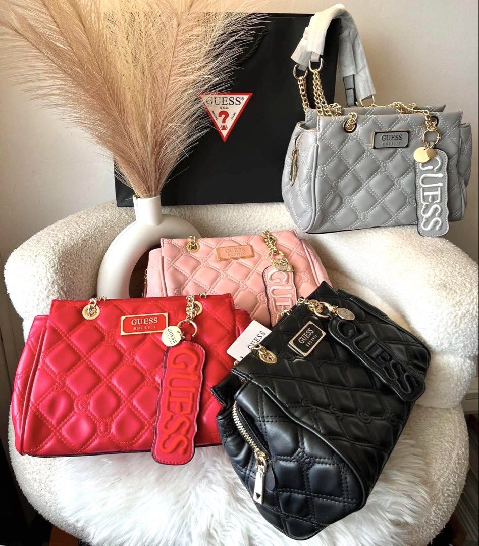 Guess LOLLI GIRLFRIEND SATCHEL (Category: Cross-body Bags) located in Bulacan. Submitted by mykakarizza (Listing ID 1460200821, Image 1). Description: NAGBABALIK✨✨ ₱850 only G LOLLI GIRLFRIEND SATCHEL Size: 29 x 21 x 11 cm Add paperbag 100 📸 Actual pics! 🙋🏻‍♀️ ─── ✦ ─── ✦ ─── ✦ ─── ✦ ─── 🛍️ LOOKING FOR MORE RESELLERS 🛍️ ✨ Buy 3 pcs of ANY items — FREE SHIPPING NA!🚚 ✨ Buy 10 items → FREE SF + ₱50 OFF EACH! 💖 PM us for 30 pcs & up WS 🤍 #Mal