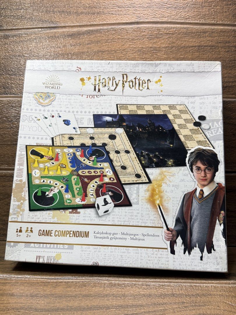 Harry Potter Game Compendium boardgame (Category: Board Games & Puzzles) located in Quezon City. Submitted by fashionifywardrobe8899 (Listing ID 1460199574, Image 1). Description: 2 pcs avail.