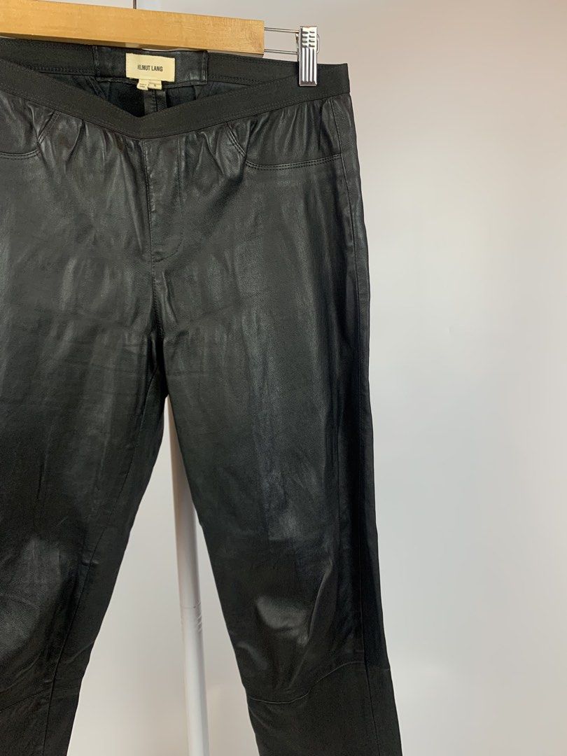 Helmut Lang Lambskin Leather Pants (Category: Luxury Apparel) located in Bacolod City. Submitted by heldatelier_ (Listing ID 1460203889, Image 2). Description: •Excellent Condition •Authentic •Tagged: 8UK Waist: 30 - 34 Length: 37.5 Inseam: 29 Hem: 5.5 •No major flaws The Viridi-anne Rick Owens LGB Ann Demeulemeester Alexander McQueen Carol Christian Poell NumberNine Ifsixwasnine Tornado Mart _Julius Helmut Lang.
