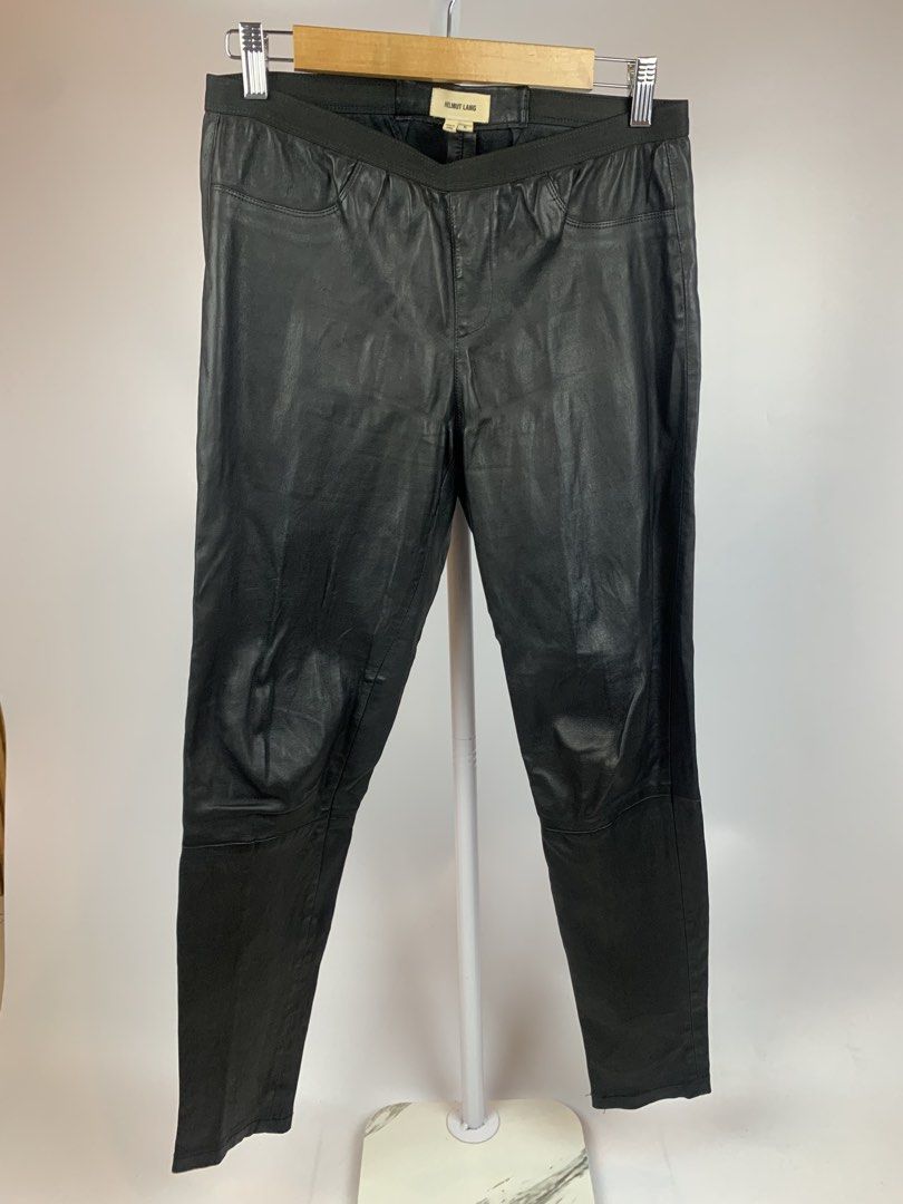 Helmut Lang Lambskin Leather Pants (Category: Luxury Apparel) located in Bacolod City. Submitted by heldatelier_ (Listing ID 1460203889, Image 1). Description: •Excellent Condition •Authentic •Tagged: 8UK Waist: 30 - 34 Length: 37.5 Inseam: 29 Hem: 5.5 •No major flaws The Viridi-anne Rick Owens LGB Ann Demeulemeester Alexander McQueen Carol Christian Poell NumberNine Ifsixwasnine Tornado Mart _Julius Helmut Lang.
