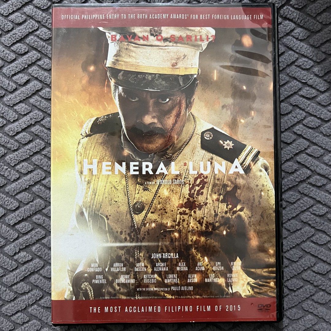 Heneral Luna (DVD) (Category: CDs & DVDs) located in Caloocan City. Submitted by thelittlejewelcase (Listing ID 1460234220, Image 1). Description: .