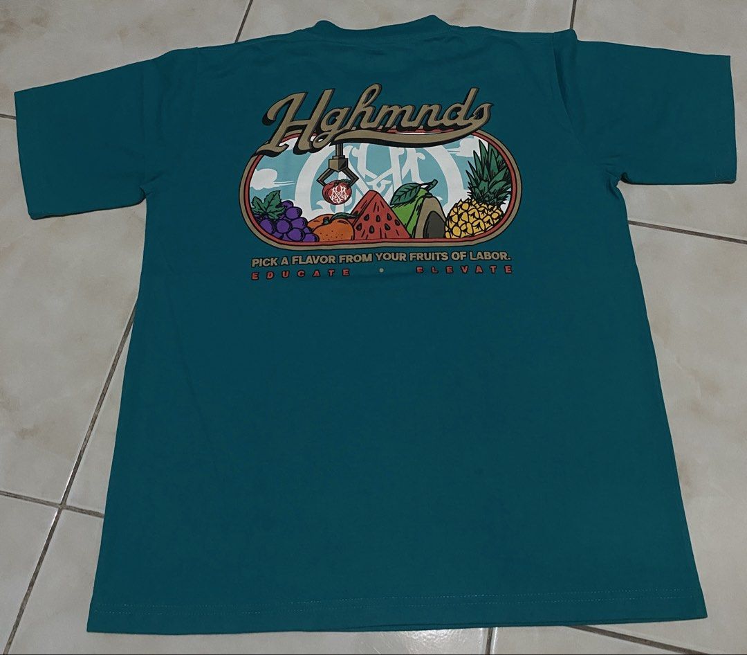 Highminds Flavor Pick - Teal Green (Category: Tshirts & Polo Shirts ) located in Pasig City. Submitted by teddae (Listing ID 1460266642, Image 2). Description: For Sale Highminds Flavor Pick - Teal Green length 25.5 width 20.5 sleeves 8.5 used once bought for 800, selling for 650 only can do COD/Gcash mop or meetup if nearby -buyer will handle the shipping fee-.