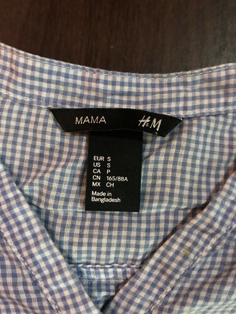 H&M MAMA Blouse (Category: Blouses) located in Rizal. Submitted by ninaikomaui (Listing ID 1460178350, Image 2). Description: (actual color may vary due to lighting) PRELOVED | Well used. » no COD, payment first » buyer will shoulder shipping fee » no return/exchange/refund 📍 Rodriguez, Rizal.