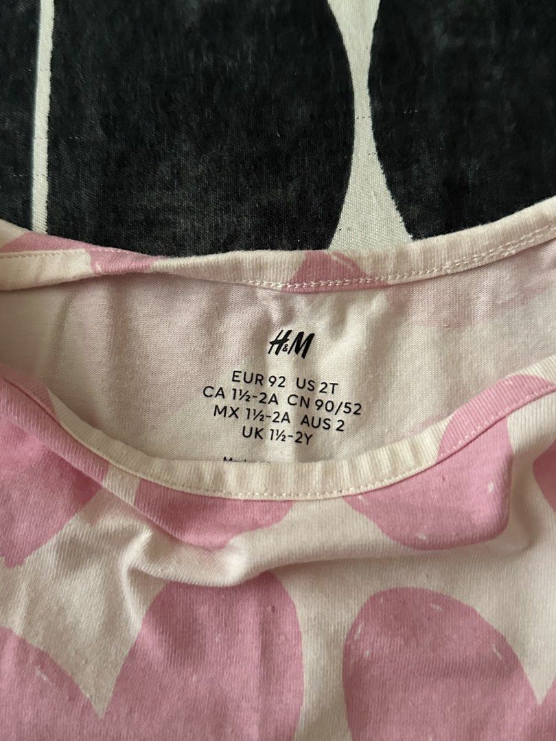 H&M Pink Hearts Dress (Category: Babies & Kids Fashion) located in Makati City. Submitted by jannst (Listing ID 1460135624, Image 3). Description: .