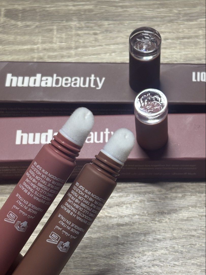 Huda Beauty Matte Lip Mousse (Category: Makeup) located in Davao. Submitted by mielle_888 (Listing ID 1459888810, Image 3). Description: ‼️Brand new & Authentic ‼️ Sourced from US Sephora 1.5k each Shades: 🌹Rosy Nude (sold) 🫦Mocha Mauve Rfs: Got too may makeup and won’t be using them .