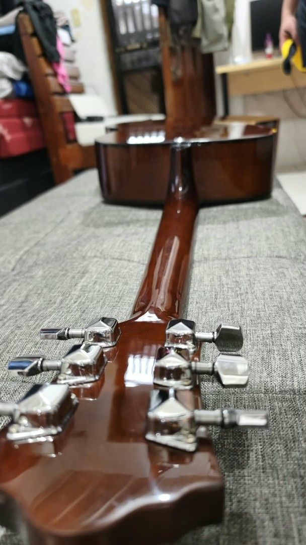 Ibanez Acoustic Guitar (Category: Musical Instruments) located in Manila. Submitted by ejayrocks07 (Listing ID 1460127456, Image 1). Description: - Ibanez Acoustic Guitar - Natural wood finish on body and neck - 6 strings included - Silver-toned tuning pegs - Ideal for beginners or as a reliable acoustic - Ready for strumming.