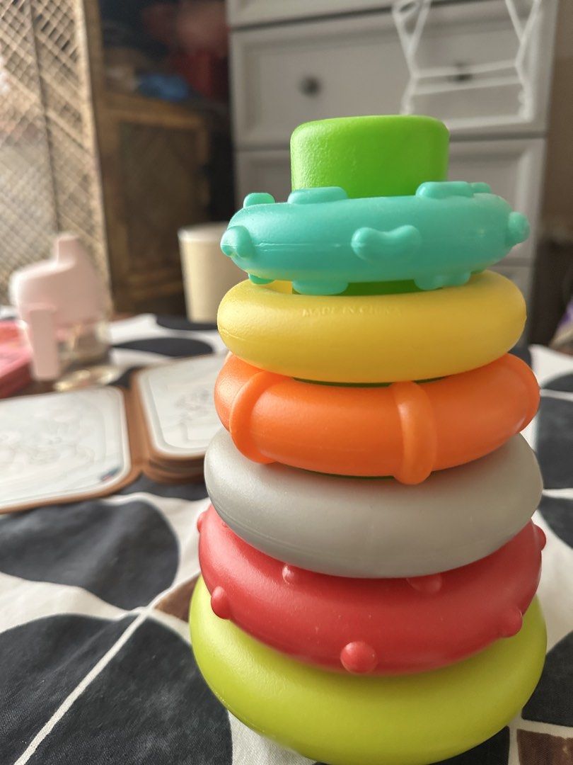 Infantino Rock n Stack rings (Category: Infant Playtime) located in Makati City. Submitted by jannst (Listing ID 1460130037, Image 3). Description: .
