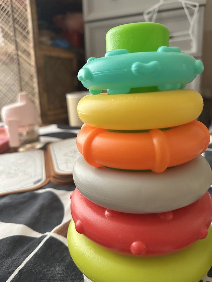 Infantino Rock n Stack rings (Category: Infant Playtime) located in Makati City. Submitted by jannst (Listing ID 1460130037, Image 2). Description: .