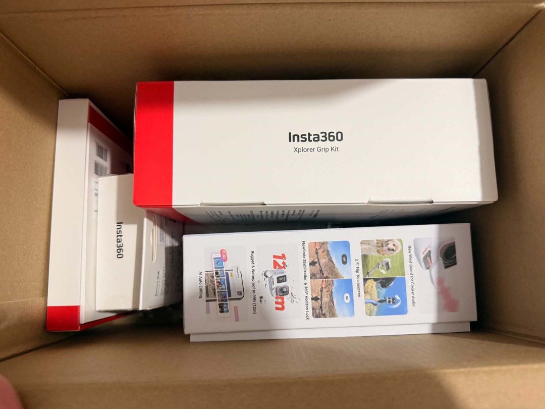 Insta360 Ace Pro 2 (Category: Cameras) located in Limay. Submitted by kaayyyeee (Listing ID 1460149969, Image 3). Description: Insta 360 Ace Pro 2 Xplorer Bundle With extra battery and SD card Installed tempered glass to lens and screen Color: Arctic white Rfs: Rarely used Condition: will pass as brand new With warranty until December 2026 Price negotiable.