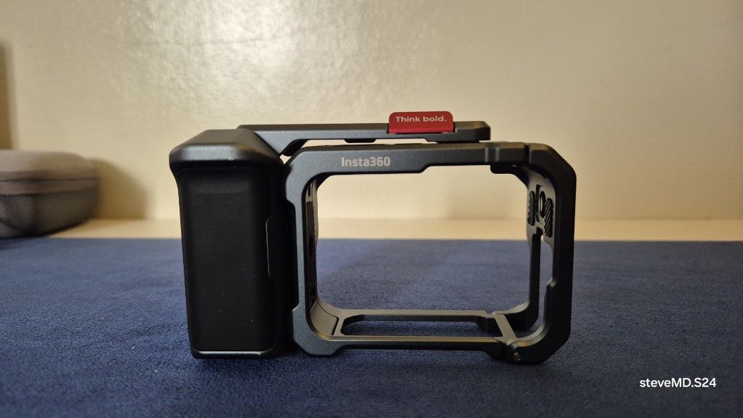 Insta360 Ace Pro action camera Explorer cage (Category: Other Photography Accessories) located in Bantay. Submitted by backyardcyclist (Listing ID 1460160329, Image 2). Description: Insta360 Ace Pro action camera Explorer cage by TILTA - design for Insta360 Ace Pro action camera - perfect for travel, and when you want to convert your action camera into digital camera for photography and videography. - aluminum material - with nice camera cage gri