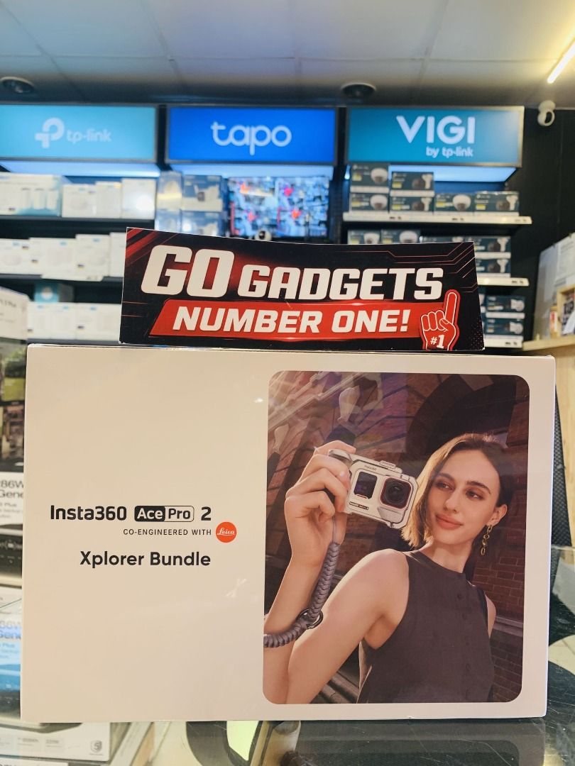INSTA360 ACEPRO2 XPLORER BUNDLE WHITE (Category: Cameras) located in Makati City. Submitted by gogadgetsmakati (Listing ID 1460125863, Image 1). Description: .