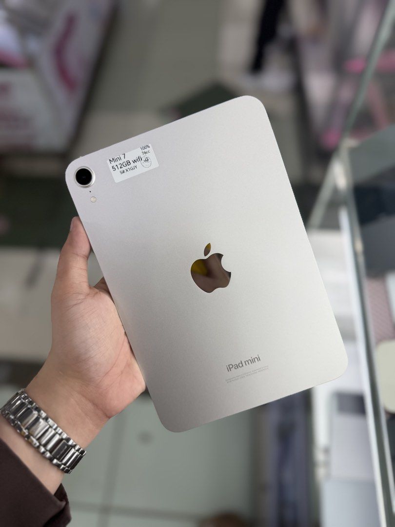 Ipad MINI 7 512GB wifi only no issues 100BH (Category: iPad) located in San Juan City. Submitted by najihahtelecomshop2018 (Listing ID 1460280977, Image 1). Description: Legit Store | Original unit FOR SALE | TRADE / SWAP ▫️INSTALLMENT thru: 🔸Credit Card (straight / installment) 🔸Ggives / Gcredit + 6% interest 🔸Spay Later + 6% interest (RFS: Buy and Sell any kinds of Gadgets) Description: Ipad MINI 7 512GB ( other GB are also available) 100% B