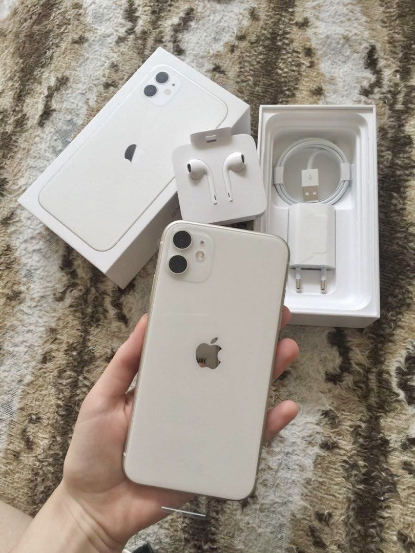 iPhone 11 - 128 gb (Category: iPhone 11 Series) located in Calamba. Submitted by declutsbysteff (Listing ID 1455241049, Image 2). Description: FOR SALE!! iPhone 11 - 128 gb - Any color of your choice - 80-100% battery health - Openline (no sim restrictions) - With freebies - Complete set with box. - No issues Other units are also available, just dm me for further information. Thanks! ✨ ⚠️ Photos indicated are just sample phones of the unit, we wi