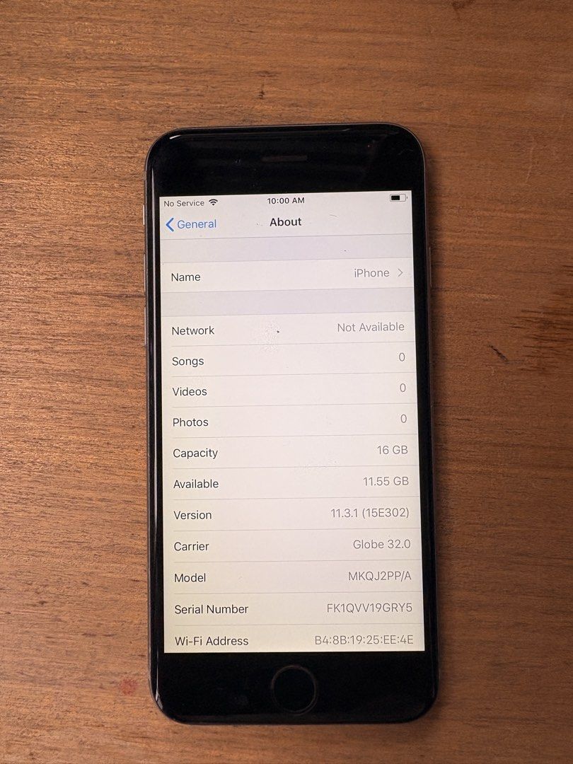 Iphone 6s (16gb) (Category: iPhone 6 Series) located in Santa Rosa. Submitted by bluemingbh (Listing ID 1460139909, Image 3). Description: Iphone 6s -No icloud and camera issue - Touch ID OK - Mute Switch OK - 79% battery health - No charger and box .