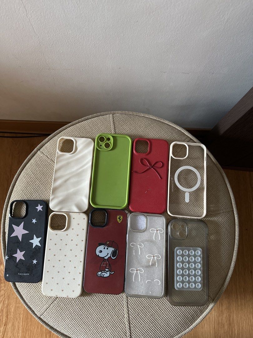 iPhone 14 Plus Cases (Category: Cases & Sleeves) located in Manila. Submitted by amazingamie8 (Listing ID 1460138977, Image 1). Description: IPHONE 14 Plus cases Declutterring Well kept and some are still new Take all.