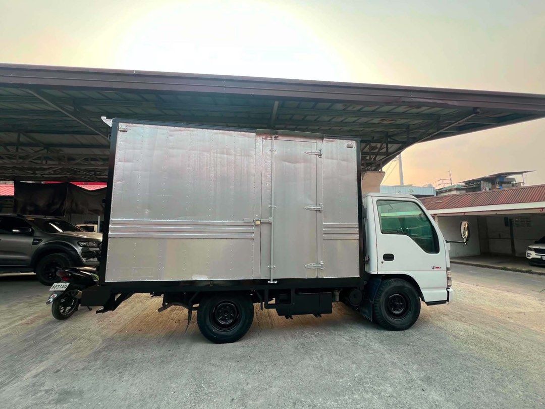 Isuzu aluminum closed van 2013 (Category: Heavy Vehicles) located in Taytay. Submitted by ayin12 (Listing ID 1460131820, Image 3). Description: ISUZU ALUMINUM CLOSED 2013 VAN(LOCAL RELEASE) MANUAL TRANSMISSION 4 WHEELS 11 Ft. ENGINE- 4JB1 SWIFT STARTING(ONE-CLICK) TIRE- 80-85 % THREAD LIFE(GOODYEAR BRAND) BATTERY-REPLACED ABOUT 8 MONTHS AGO(MOTOLITE) REGISTERED UNTIL MARCH 2027 WITH FRONT AND BACK CAMERA WITH GPS NEWLY CHANGE OIL(REGULAR MAINTENA
