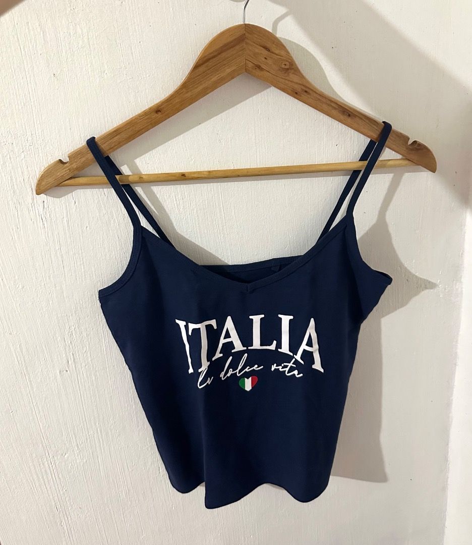 Italia Top (Category: Others Tops) located in Santiago. Submitted by elles_closet.ph (Listing ID 1460272741, Image 1). Description: All items are brandnew, onhand and ready to ship via J&T Express.