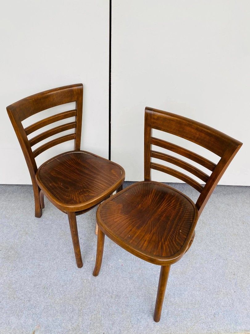 "JAPAN SURPLUS" 2PCS BISTRO CHAIRS (Category: Announcements) located in Bustos. Submitted by mherzkie05 (Listing ID 1460231603, Image 2). Description: "JAPAN SURPLUS" 2PCS BISTRO CHAIRS SIZE: 16L" x 16W" x 18Sh" x 31H" inches (AS-IS ITEM) IN GOOD CONDITION.