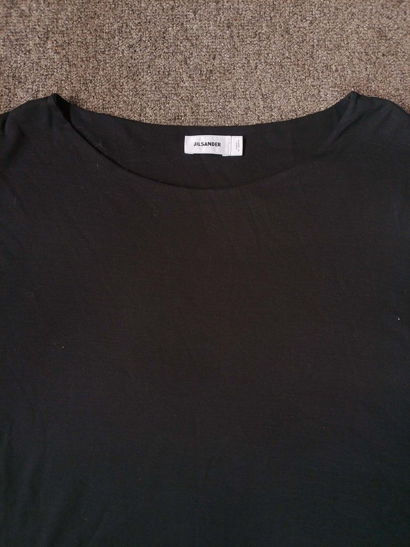 JILSANDER ARCHIVES TOPS (Category: Others Tops) located in Manila. Submitted by secondarygarments (Listing ID 1460292038, Image 2). Description: JILSANDER ARCHIVES TOPS DETAILS: - Size Medium on-tag - 18.5 Width - 26.5 Length - No Issue - 10/10 Colorrate - As-new Condition .