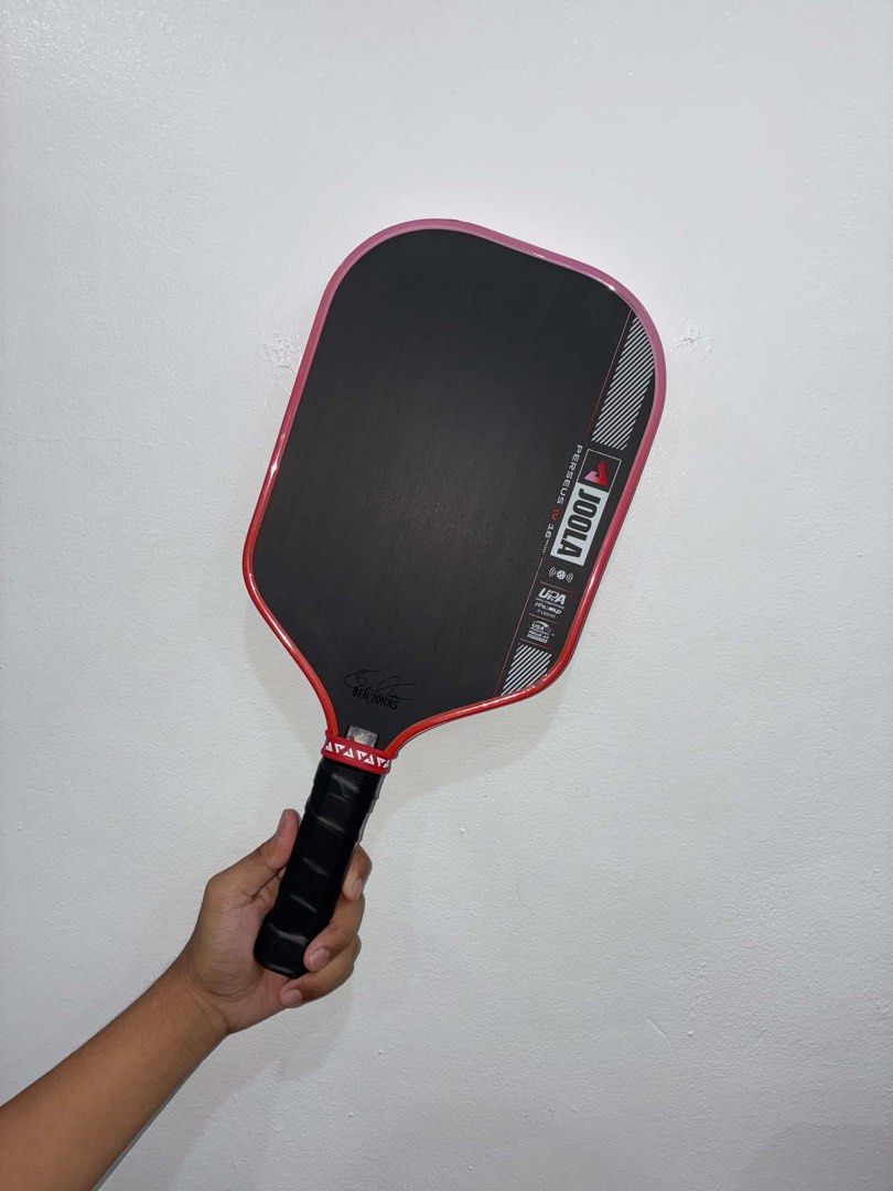 Joola Perseus pro 4 (Category: Racket and Ball Sports) located in Pasig City. Submitted by dimaanofrederick (Listing ID 1460140066, Image 1). Description: 🏓 FOR SALE: JOOLA Perseus Pro IV 16mm – Tropical Smoothie Selling my JOOLA Perseus Pro IV 16mm, Asia colorway in Tropical Smoothie. 📌 Condition: Good condition used 📌 Bought: December 📌 Usage: Haven’t used for around 3 months 📌 Thickness: 16mm 📌 Shape: Elongated 📌 Colorway: Tropical Smoo