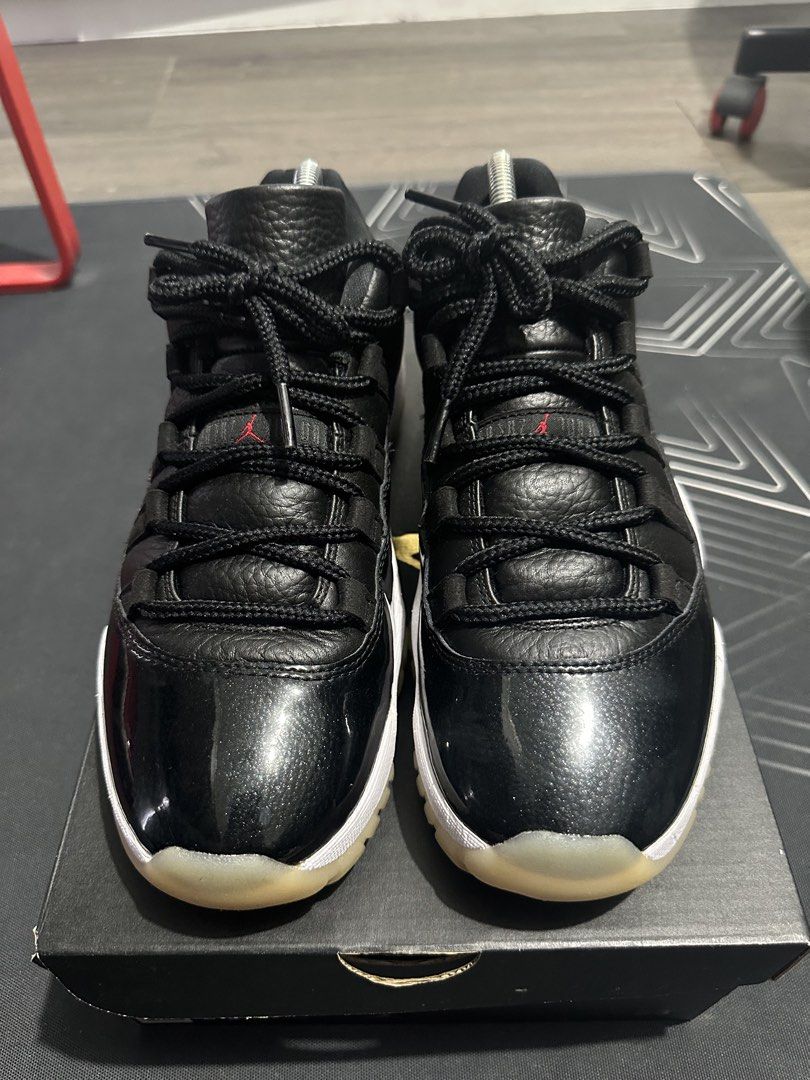 Jordan 11 “Barons” (Category: Casual Shoes) located in Cainta. Submitted by kenarceno (Listing ID 1460138006, Image 3). Description: 🏀 FOR SALE — AJ11 “Barons” 🖤🤍 💰 ₱4,500 Size: 7.5 Men’s (25.5cm) Bought from: TITAN RFS: Unloading 📸 No more pics / will not entertain pic requests. 👀 Preferably pick-up so you can check everything in person and legit-check as much as you want before buying. 📍 Pick-up only: Cainta / Uptown Mall ⏰ First come, f