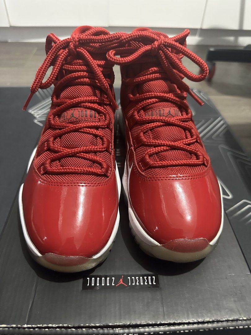 Jordan 11 “Win Like ’96” (Category: Casual Shoes) located in Cainta. Submitted by kenarceno (Listing ID 1460138509, Image 3). Description: 🏀 FOR SALE — J11 “Win Like ’96” 🔴 💰 ₱4,500 👟 Size: 7 Men’s / 25 cm 🛍️ Bought from: Nike Park 🧾 With receipt 📌 RFS: Unloading 📸 No more pics / will not entertain pic requests. 👀 Preferably pick-up so you can check everything in person and legit-check as much as you want before buying. 📍 Pick-up only: 