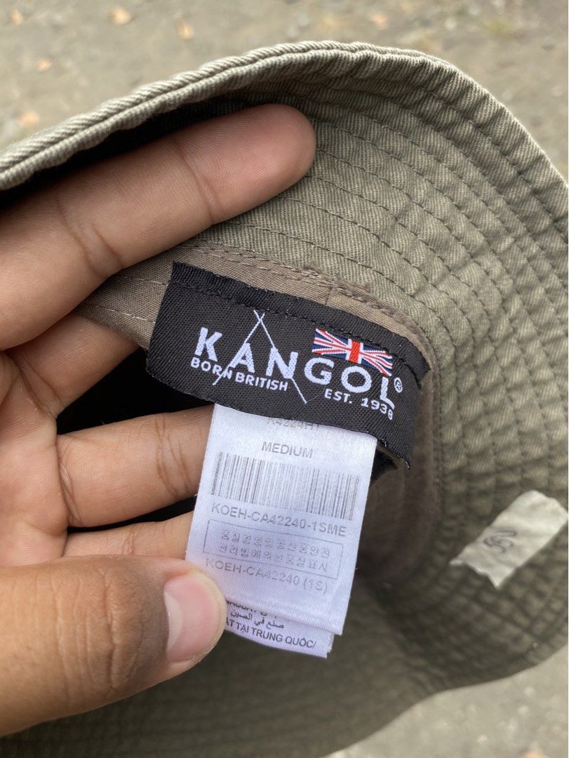 Kangol Bucket Hat (Category: Caps & Hats) located in Davao. Submitted by workmensph (Listing ID 1460193767, Image 3). Description: OSFM Excellent Condition.