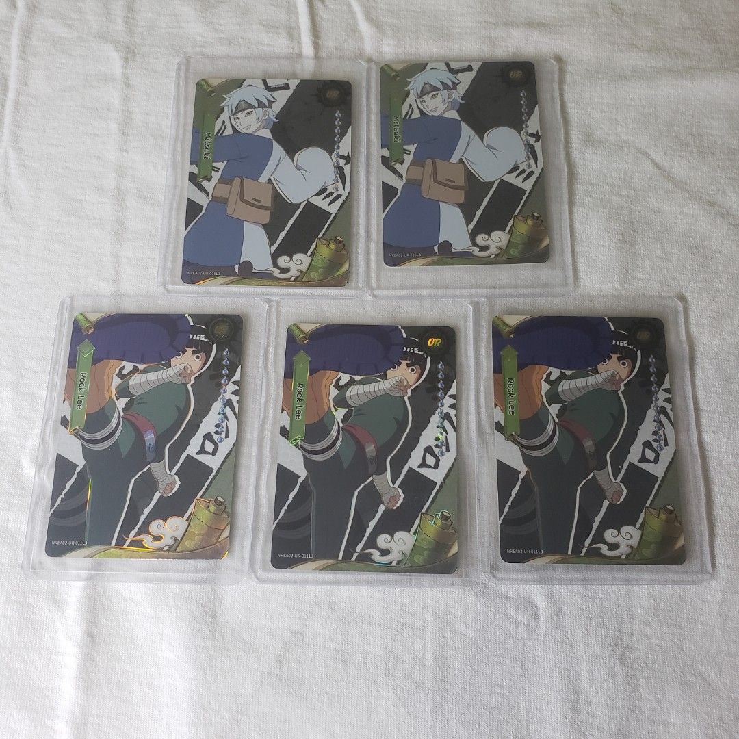 Kayou Naruto Cards (Category: Raw Singles) located in Manila. Submitted by sourmustsour (Listing ID 1460265326, Image 3). Description: Ur diamond- 2pcs Ur- 33pcs 1-Pr 1-Ar.