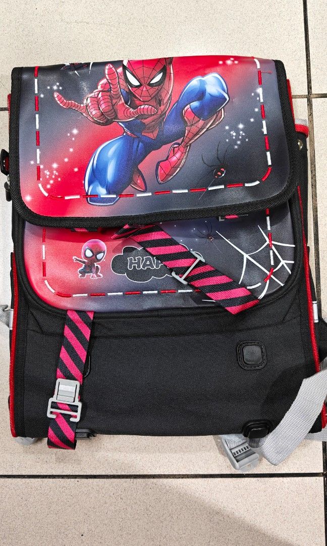 Kids Spidey Backpack (Category: Luxury Bags & Wallets) located in Quezon City. Submitted by smilebabymitch (Listing ID 1460156602, Image 1). Description: .
