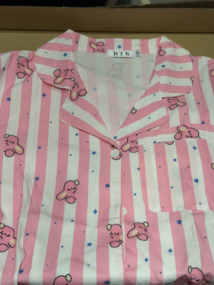 BT21 Kooky Pajama Set (Category: Sets or Coordinates) located in Paranaque City. Submitted by preluvdbyp (Listing ID 1460223707, Image 1). Description: •Payment Options: GCash or BPI Bank Transfer •Delivery/Shipping fee to be shouldered by buyer.
